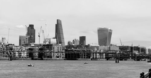 View of cityscape against sky