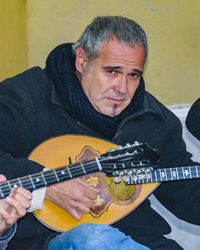 Man playing guitar