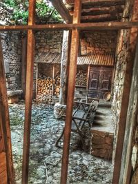 View of old building