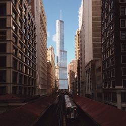 View of city street
