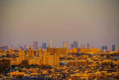 Cityscape against sky