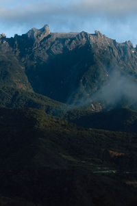 View of mountain range