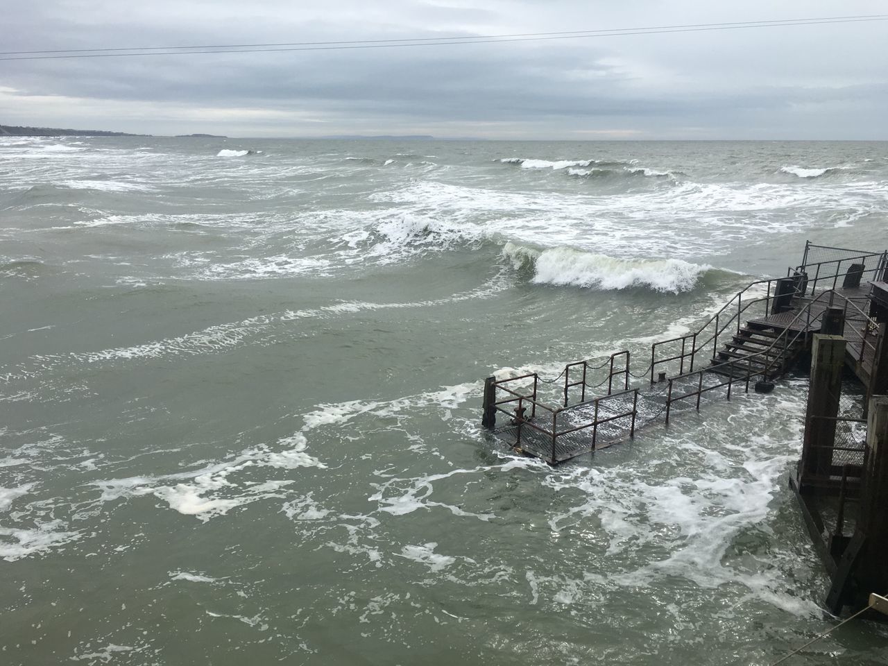 VIEW OF SEA AGAINST SKY