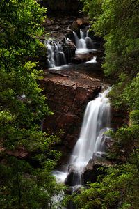 Waterfall in forest