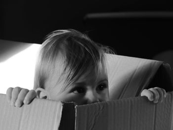 Portrait of young woman
