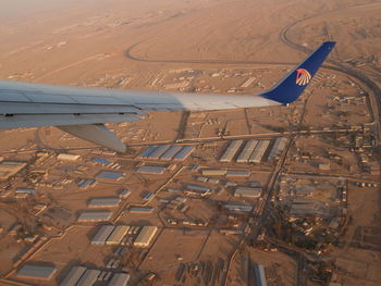 Aerial view of landscape