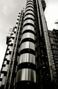 Low angle view of building against sky