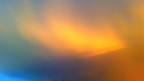 Full frame shot of sky during sunset