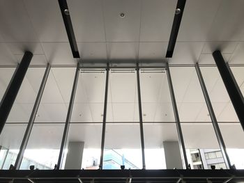 Low angle view of modern building