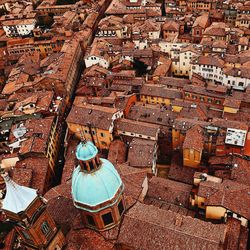 Aerial view of roof