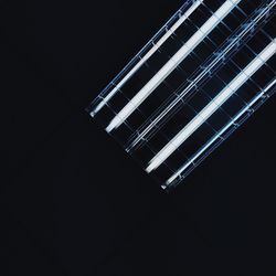 Low angle view of illuminated building at night