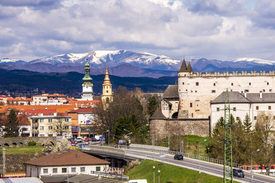 Buildings in town