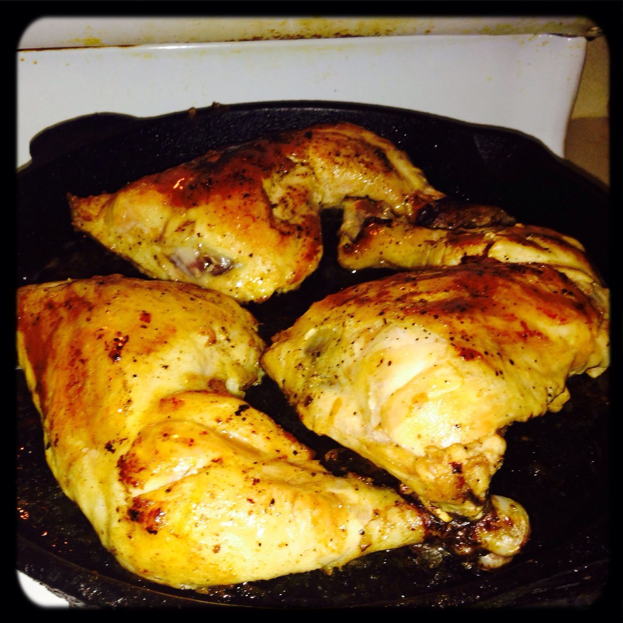 Baked chicken