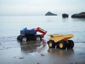 Boat in sea