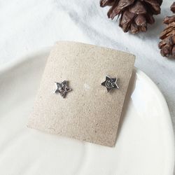 High angle view of cake on paper