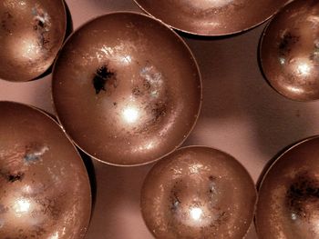 Full frame shot of eggs