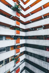 Full frame shot of apartment building