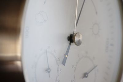 Detail shot of wall clock