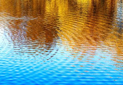 Full frame shot of swimming pool in lake