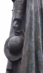 Low angle view of buddha statue