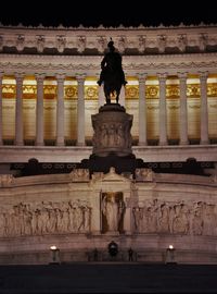 Statue of historical building