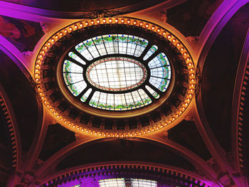 Stained glass ceiling 