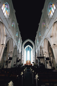 Interior of cathedral