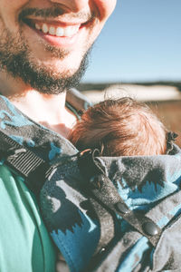 Portrait of man outdoors