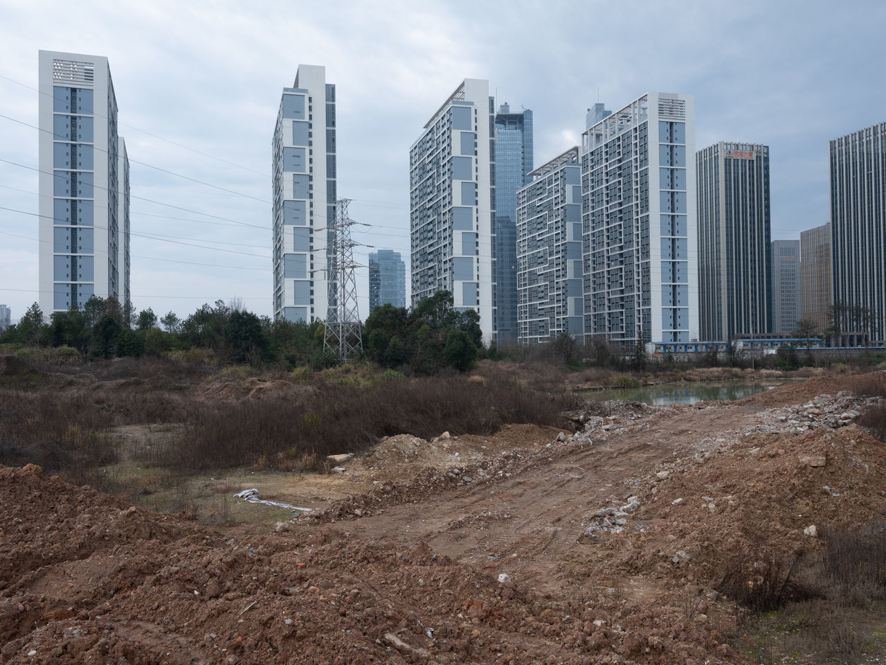 MODERN BUILDINGS AGAINST SKY IN CITY