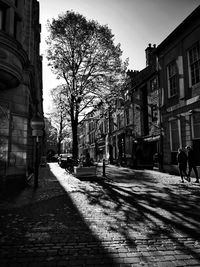 Street amidst buildings in city