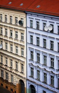 Full frame shot of residential building