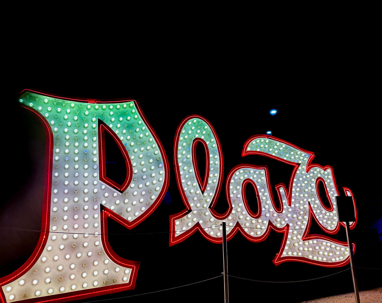 The Old Days Old Vegas Illuminated Neon Night Text Communication Font Sign Signage Neon Sign No People Western Script Red Lighting Equipment Arts Culture And Entertainment Outdoors Holiday Architecture