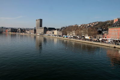 Buildings at waterfront