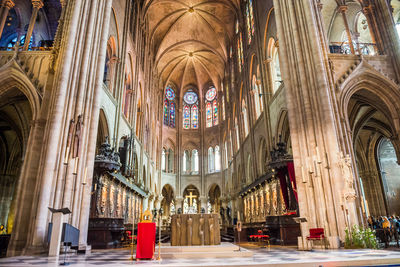 Interior of historic building