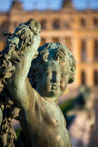 Close-up of statue