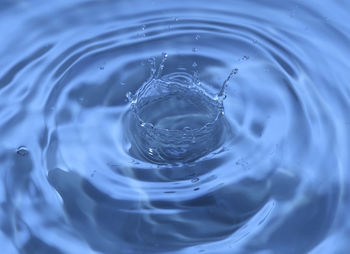 Close-up of splashing water