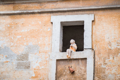 Grottaglie, italy. view of old building