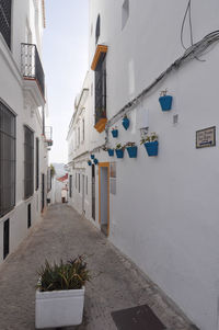 Street amidst buildings in city