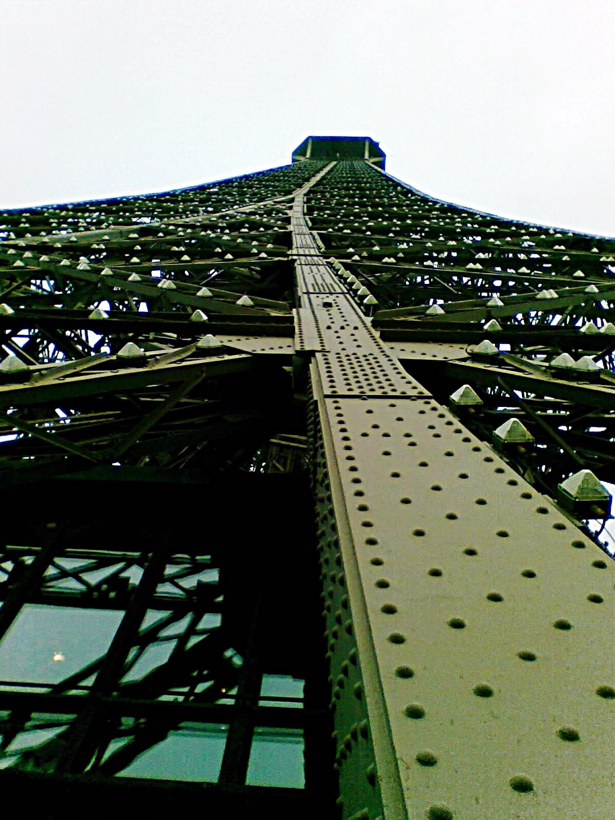 Different angle of the Eiffel Tower taken a few years ago
