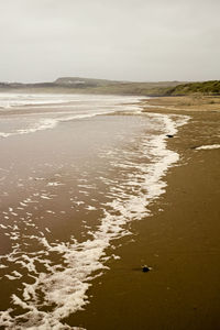 View of beach against sky