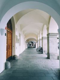 Corridor of building