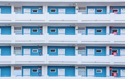 Full frame shot of residential building