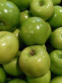 Full frame shot of apples