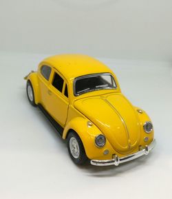 Yellow vintage car