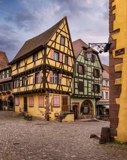 Beautiful old half-timbered house that i have found strolling through riquewihr, france