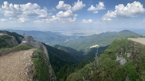 Panoramic view of landscape against sky