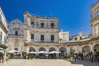 View of historic building