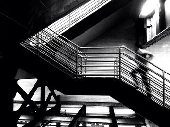 Low angle view of staircase