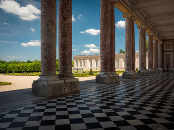 Terraces of versailles in the marie antoinette gardens, pettite trianon