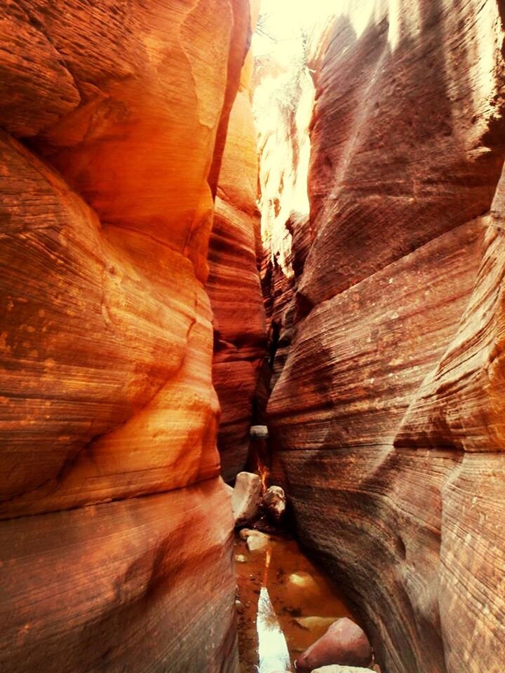 rock formation, natural pattern, geology, textured, eroded, physical geography, rock - object, brown, rough, nature, tranquility, sandstone, beauty in nature, arid climate, canyon, famous place, desert, close-up, rock, travel